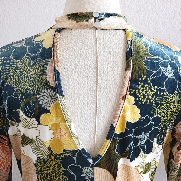 Current+Project Velvet Autumn Floral Dress - Picture 7 of 10